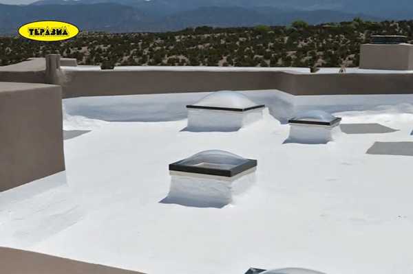 ТЕРАЗИД / Хидроизолация на плосък покрив с AquaCool Reflect
