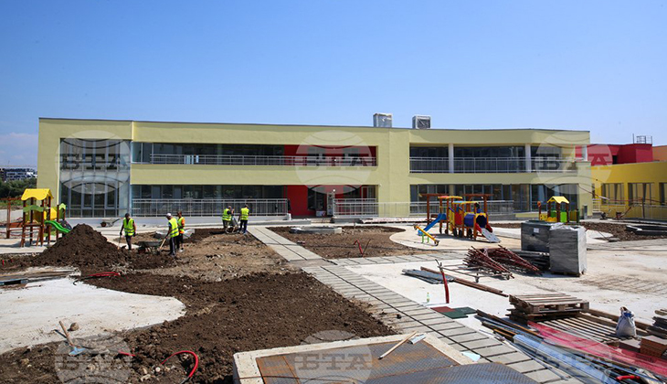 До средата на август ще завърши строителството на детската градина в МАНАСТИРСКИ ЛИВАДИ-ИЗТОК в София