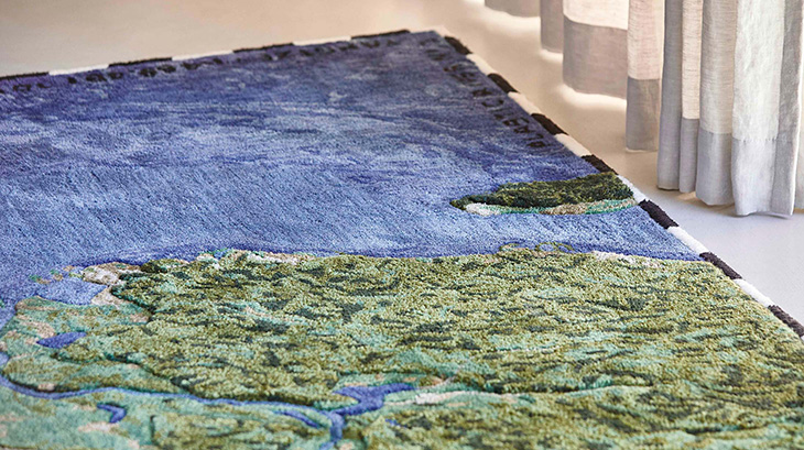 Plastic Rivers - майсторска изработка и рециклирани материали в килими-манифести
