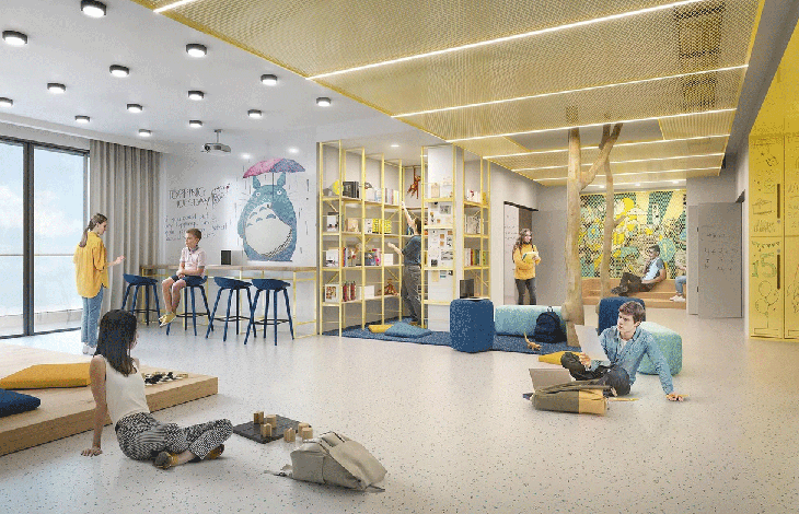 Архитектурно студио Lusio показа интериорния си проект за бъдещото училище "Роналд Лаудер" в София