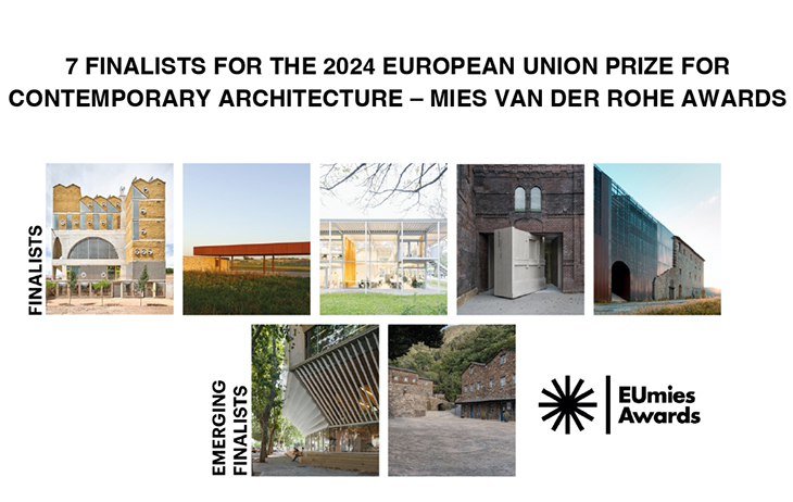 Обявиха седемте финалисти, които ще се борят за наградата Mies van der Rohe 2024