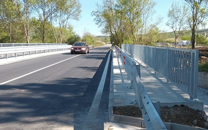 Приключи ремонтът на моста над река Равадинска в Община Созопол