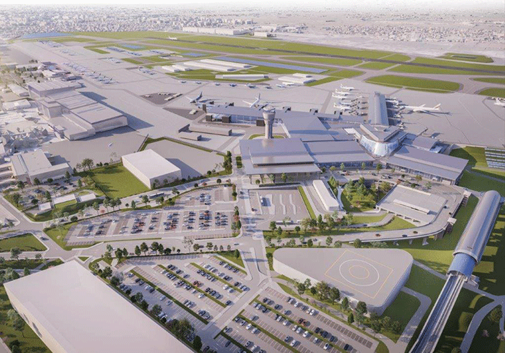 Нов открит паркинг с 1 000 места ще има летище София през есента