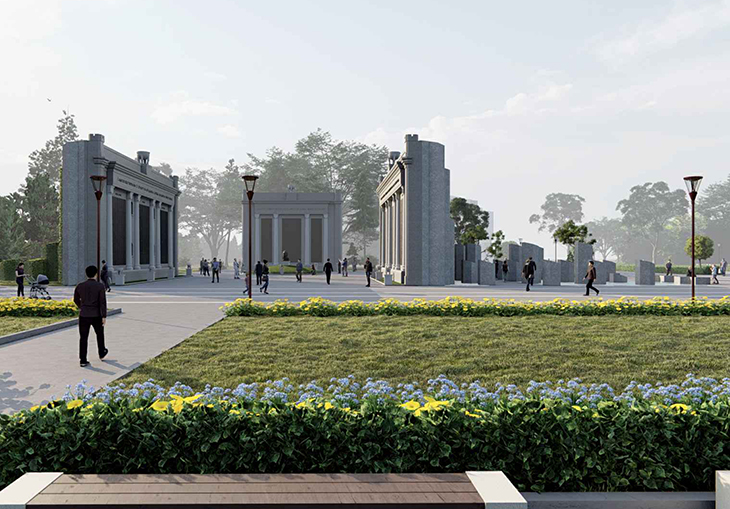 Студио "ГЕБУПЛАН" е победителят в архитектурния конкурс за проект за възстановяване на Мемориала на загиналите войници в парка на НДК