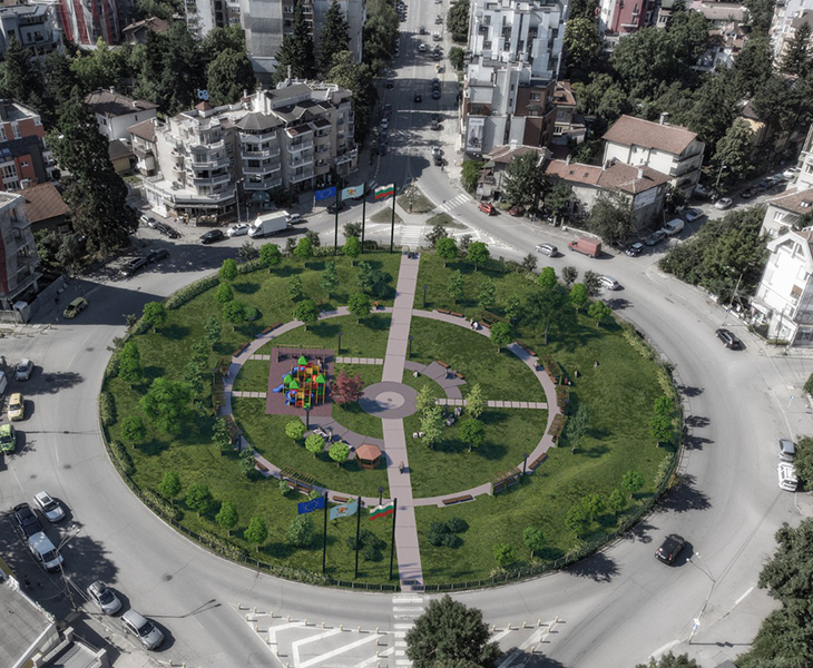 Предвиждат обновяване на пространството на площад "Знаме на мира" в ж.к. Бъкстон в София