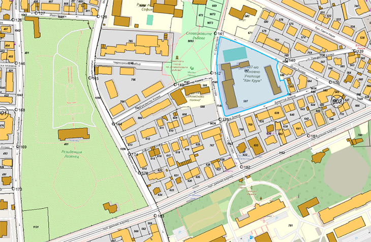 Предвижда се изграждане на физкултурен салон и разширение на сградата на 107. ОУ "Хан Крум" в столичния район "Лозенец"