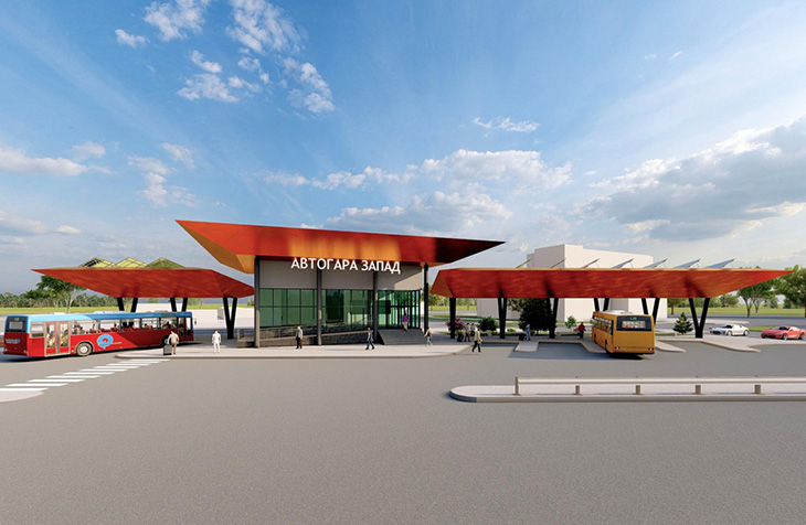 Показаха първите визии на новата общинска автогара във Велико Търново