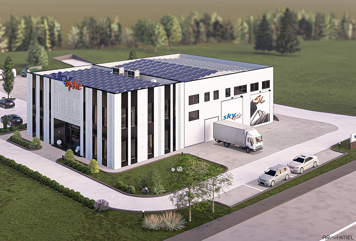 Строят се нова офис сграда и складова база в Благоевград