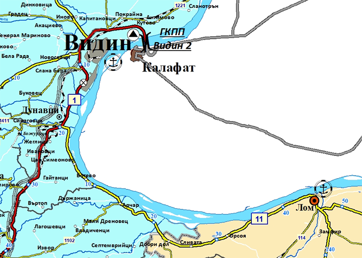 Ще ремонтират 53 километра от пътя Видин - Лом и ще изграждат обходен път на Оряхово