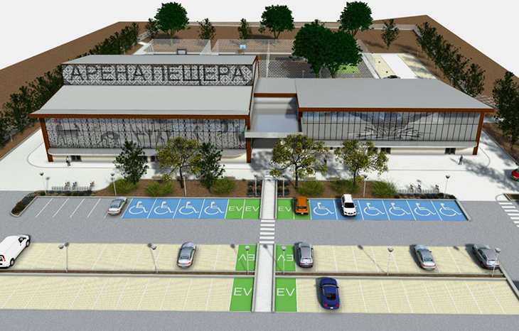 В Пещера изграждат спортен комплекс в двора на бившата казарма