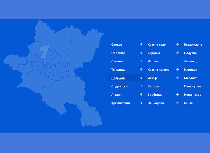 По инициативата "Граждански бюджети 2025" са одобрени четири проекта от район "Надежда" в София