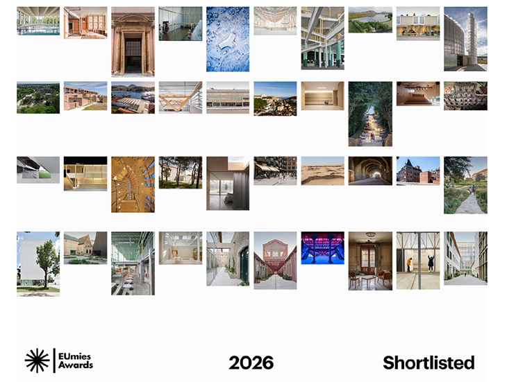 Фондация Mies van der Rohe обяви 40 обекта, които влизат в краткия списък за наградата на Европейския съюз за съвременна архитектура