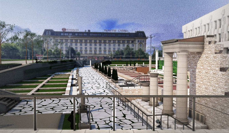 Представиха проекта за благоустрояване, консервация, реставрация и социализация на археологическия комплекс Форум Изток – Юг в Пловдив