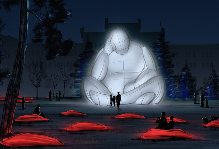 Започва изграждането на изходната площадка за тунелопробивната машина за метрото в парка на Военна академия