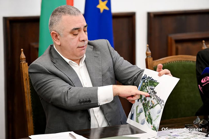 В Сливен предстои изграждането на парк