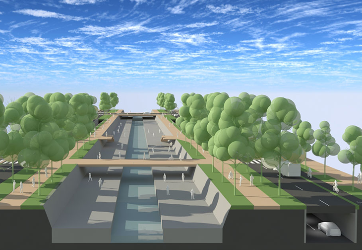 Линеен парк покрай столичната Владайска река изисква преосмисляне на трафика по бул. "Сливница"