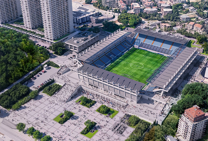 При осигурено финансиране и спазване на строителния график стадион "Арена Варна" може да бъде завършен до година и половина