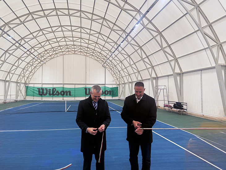 Откриха нов закрит тенис корт в Радомир