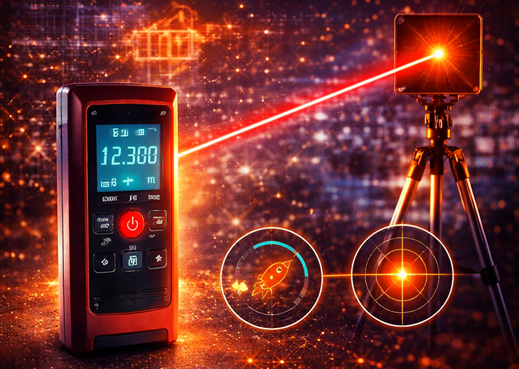 Как работят лазерните измервателни инструменти и защо са толкова точни?