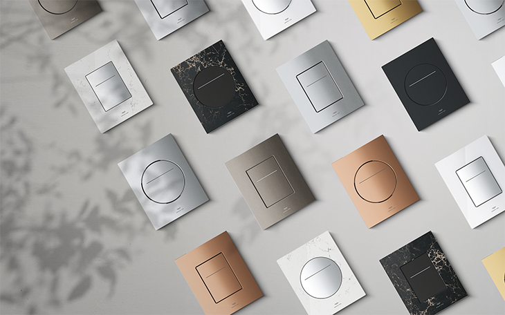 Последният щрих, който прави банята перфектна - GROHE Arena Aqua Tiles