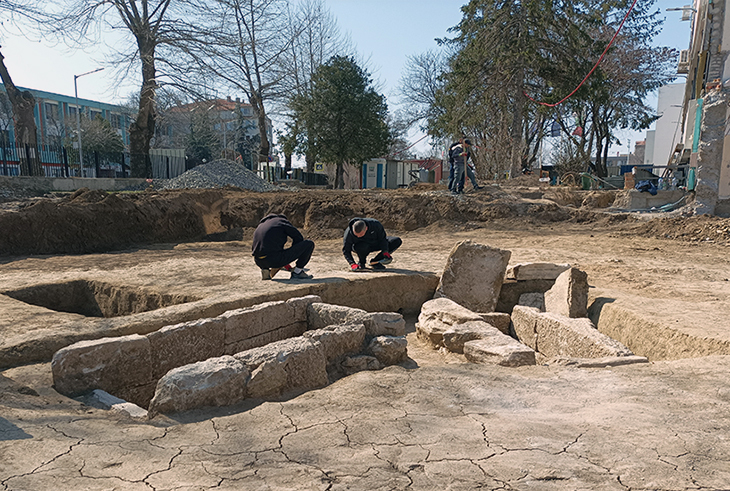 Находки от елинистическата епоха бяха разкрити при археологически проучвания в двора на СУ "Любен Каравелов" в Несебър