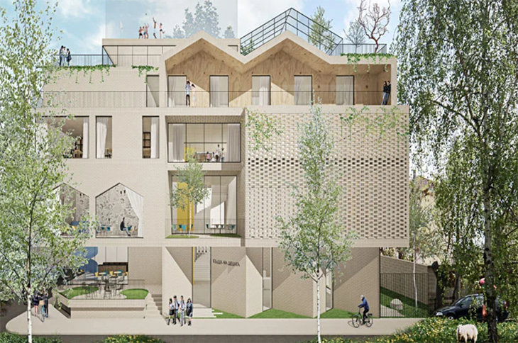 Най-после започна изграждането на социален център "Къща на децата" в София