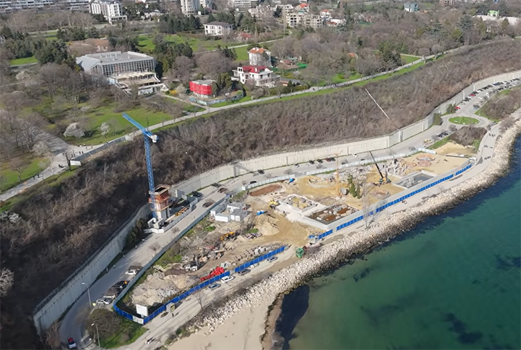 Проектът "Алея Първа" във Варна напредва по план