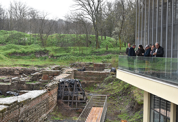 Стартира четвъртият етап на консервацията, реставрацията и експонирането на римските терми на античния "спа център" Акве калиде в Бургас