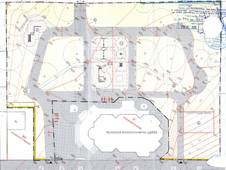 Обновяват Дебърската градинка до Арменската църква в столицата