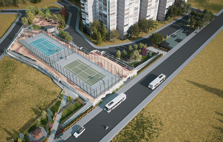 Четири фирми и едно ДЗЗД се конкурират за изграждането на новата паркова зона с полувкопан обществен паркинг в Благоевград