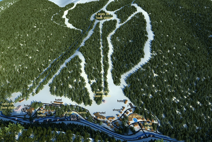 Фирма внесе допълнения към инвестиционното си намерение за разширяване на ски център "Картала" в Благоевград