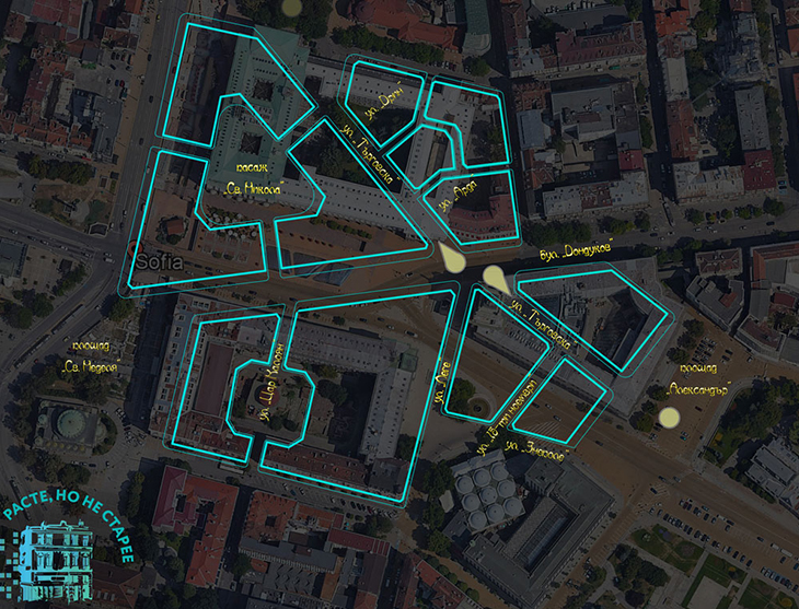 Създават 3D модел на унищожената при социализма емблематична улица "Търговска" в София