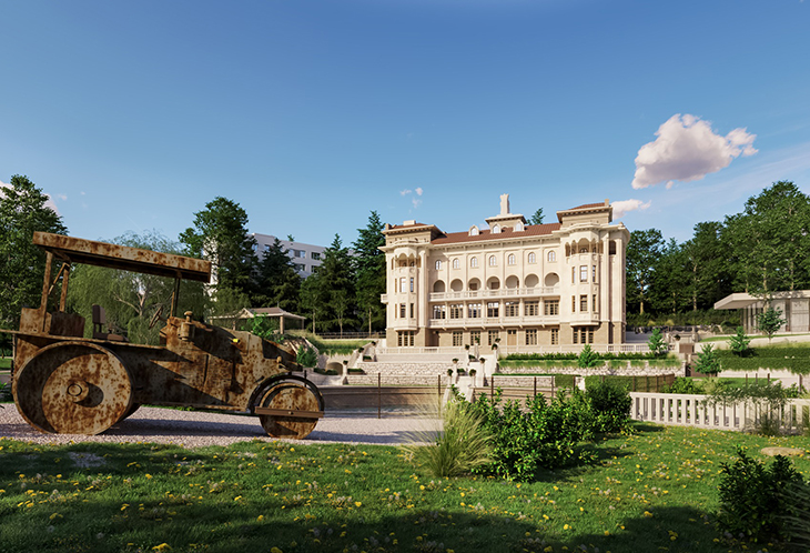 Одобрен е архитектурният план за възстановяване на вилата на Пенчо Семов в Габрово