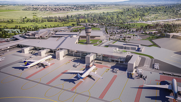 Район "Подуяне" представя пред граждани проекта за новия Терминал 3 на Летище "Васил Левски – София"