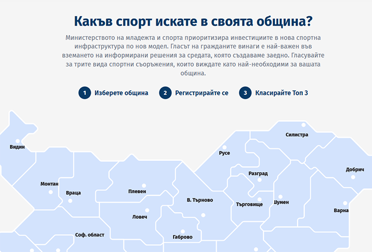 Дигитална платформа цели подобряване на планирането на спортната инфраструктура в България