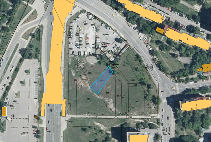 Столичният общински съвет одобри частен инвеститор да изгради 22-етажна сграда върху почти изцяло общинска земя на бул. "Александър Малинов" в район "Младост"