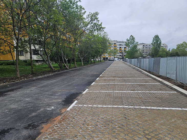 Още над 50 нови паркоместа са изградени в столичния ж.к. "Овча купел 1", където в момента се изгражда супермаркет