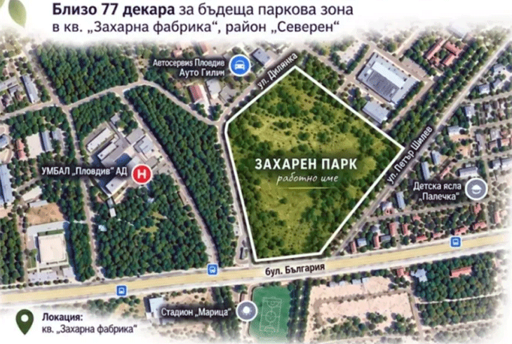 До 5 октомври се провежда обществено допитване за нов парк от 77 декара в пловдивския район "Северен"