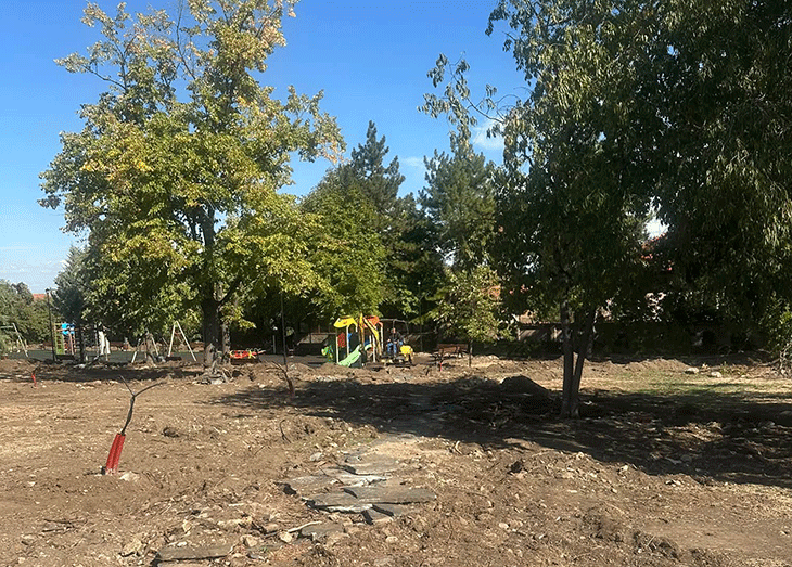 Поетапно започва облагородяването и озеленяването на парк "Орфей" в Куклен